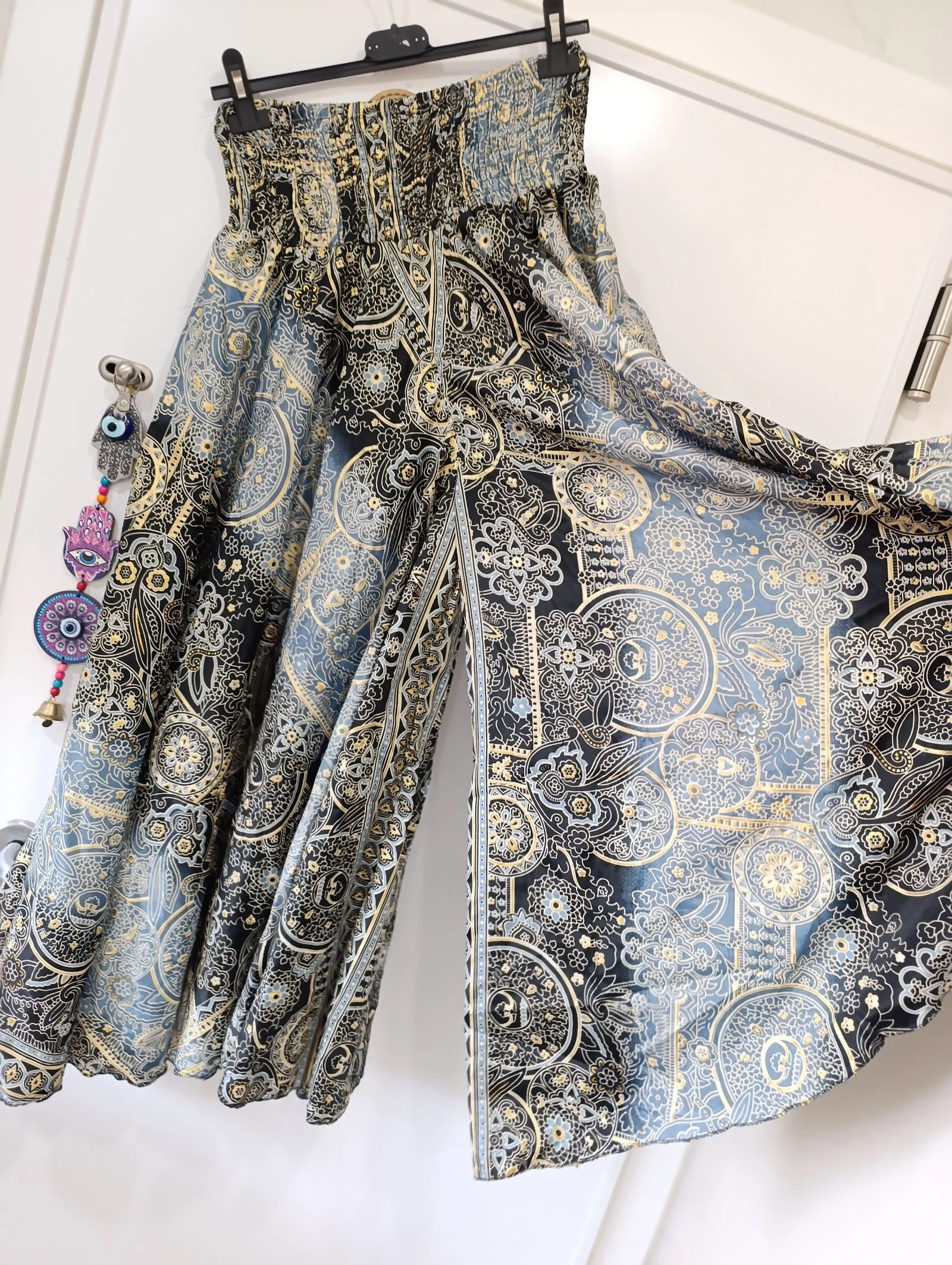 Pantalón Palazzo oscuro 